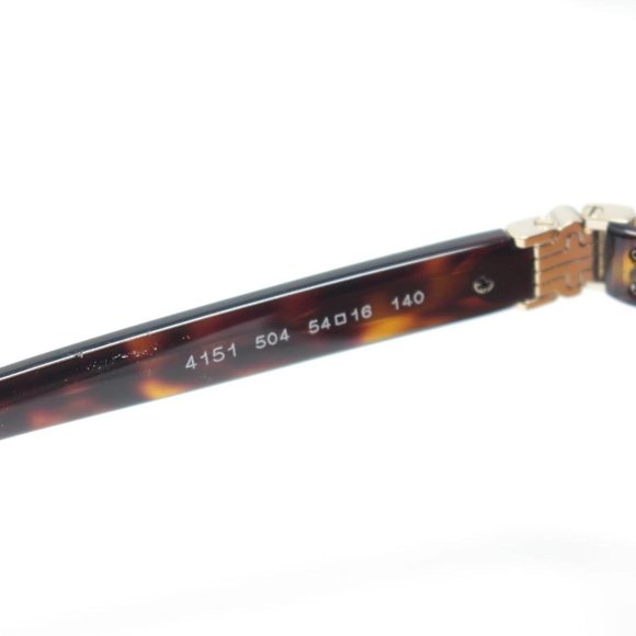BVLGARI Brown Cat Eye Sunglasses